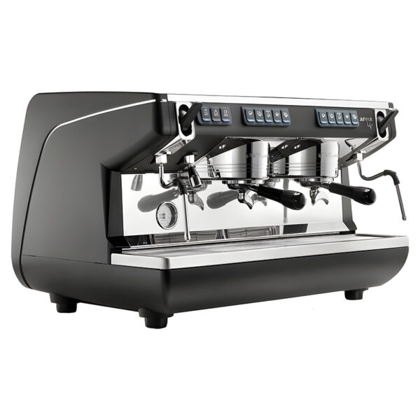 Nuova Simonelli Appia Life Tall Cup Tam Otomatik Espresso Kahve Makinesi, 2 Gruplu, Siyah