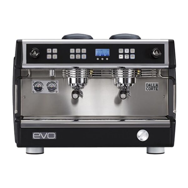 Dalla Corte Evo 2HV Espresso Kahve Makinesi, 2 Gruplu, Siyah