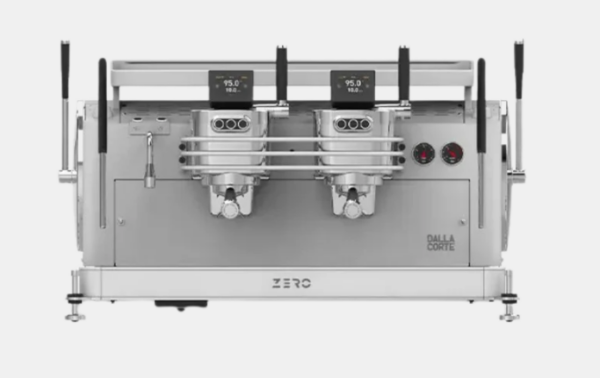 Dalla Corte Zero Barista Espresso Kahve Makinesi, 2 Gruplu, Beyaz