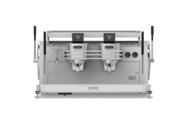 Dalla Corte Zero Classic Espresso Kahve Makinesi, 2 Gruplu, Beyaz