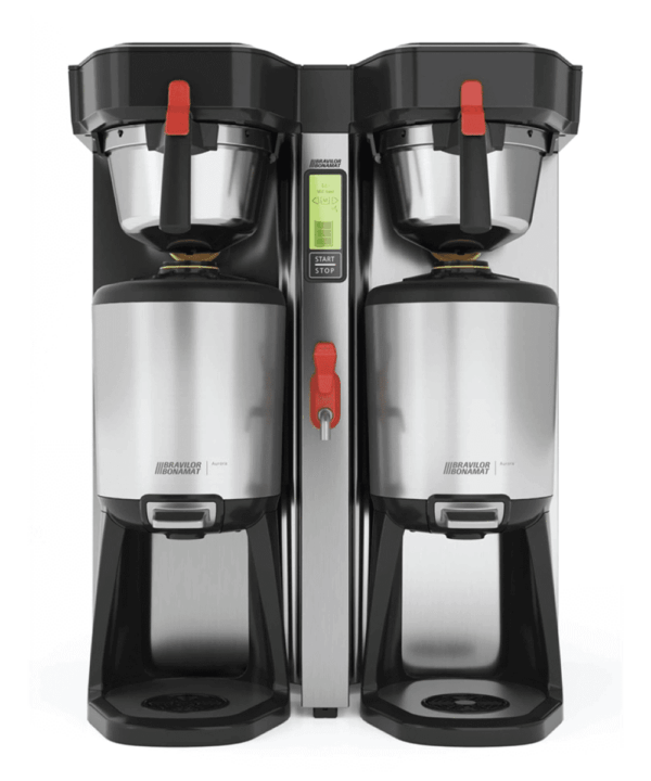 BRAVILOR BONAMAT AURORA TWIN HIGH (TWH) FİLTRE KAHVE MAKİNESİ VE SU ISITICI