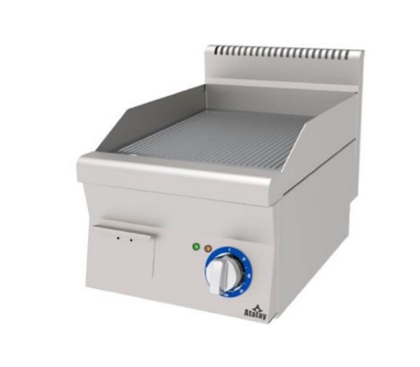 Atalay 600 Seri Nervürlü Pleyt Izgara Set Üstü Elektrikli 40x60 Cm E AEI - 460 / N