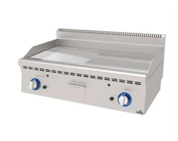 Atalay 600 Seri Yarı Nervürlü Pleyt Izgara Set Üstü Gazlı 100x60 Cm E AGI - 1060 / N