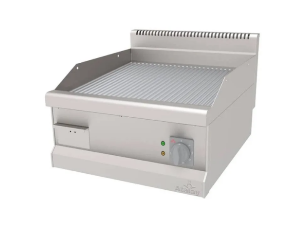 Atalay 700 Seri Nervürlü Krom Pleyt Izgara Set Üstü Elektrikli 60x70 Cm AEI - 670 / N CR