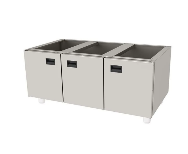 Atalay 700 Seri Set Altı Tezgah 3 Kapaklı 120x65x56 Cm AST - 127