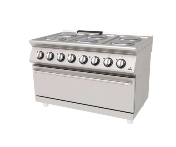 Atalay 730 Seri Kuzine Fırın 6 Yuvarlak Pleytli Elektrikli 120x73 Cm AEK - 1273