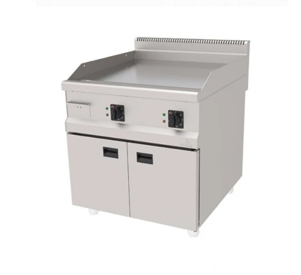 Atalay 900 Seri Düz Krom Pleyt Izgara Dolaplı Elektrikli 80x90 Cm AEI - 890 CR