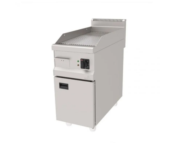 Atalay 900 Seri Nervürlü Krom Pleyt Izgara Dolaplı Elektrikli 40x90 Cm AEI - 490 / N CR