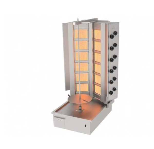 Atalay ADG - 12 A Döner Ocağı Alttan Motorlu V Tip 6+6 Radyanlı Gazlı