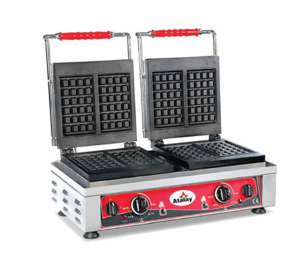 Atalay AWM-2402 Kare Model Waffle Makinesi Çiftli Elektrikli