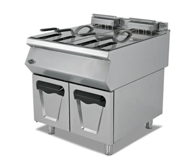 Empero 900 Plus Seri Fritöz Dolaplı Gazlı 24+24 Lt 80x90x85 Cm EMP.PLS.9FG020