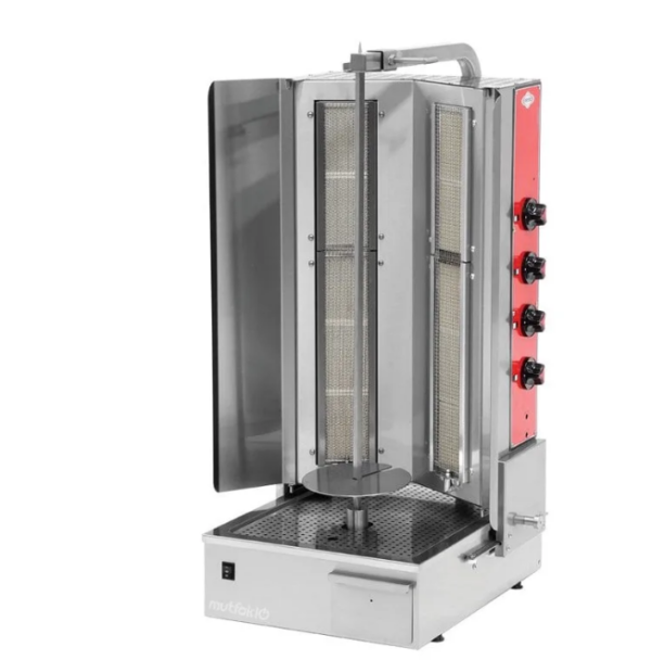 Empero EMP.DN.152-2R Döner Ocağı Alttan Motorlu 4 Radyanlı Gazlı 50x62x114 Cm