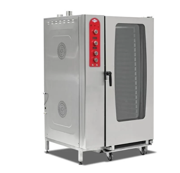 Empero EMP.GKF.40-T Plus Konveksiyonlu Fırın Gazlı 40x1/1 Gn + 20x2/1 Gn Küvet Kapasiteli