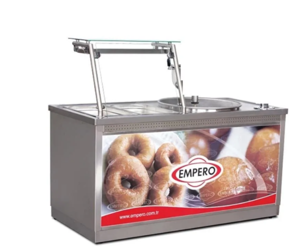 Empero EMP.LK.002 Saray ve İzmir Lokma Makinesi Tezgahı Gazlı 140x70 Cm