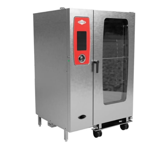 Empero EMP.PLS-CBG.40 Kombi Fırın Gazlı 2/1 GN 20 +1/1 GN 40 Tepsi Kapasiteli