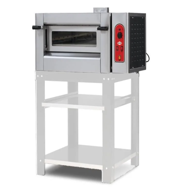 Empero Pizza Fırını Tek Katlı Gazlı Ø 30 Cm x 9 Pizza Kapasiteli