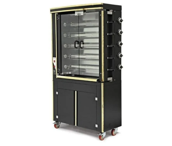 Empero Plus Gold Piliç Çevirme Makinesi Elektrikli 5 Şişli 30 Piliç Kapasiteli EMP.PLS.5EE