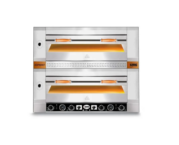 GMG COMPACT S-9262 DE Serisi Pizza Fırını, 6+6 Tepsi Kapasiteli