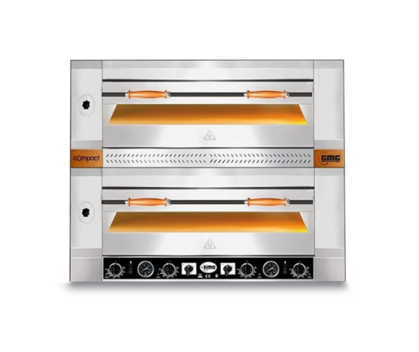 GMG COMPACT PCU Serisi Pizza Fırını, Ø 30 cm 9+9 Tepsi Adet Kapasiteli