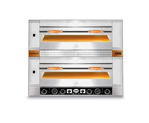 GMG COMPACT S-PCS70 E Serisi Pizza Fırını, Ø 35 cm 4+4 Adet Tepsi Kapasiteli