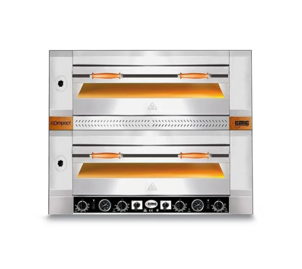 GMG COMPACT Serisi Pizza Fırını, Ø 35 cm 6+6 Tepsi Adet Kapasiteli