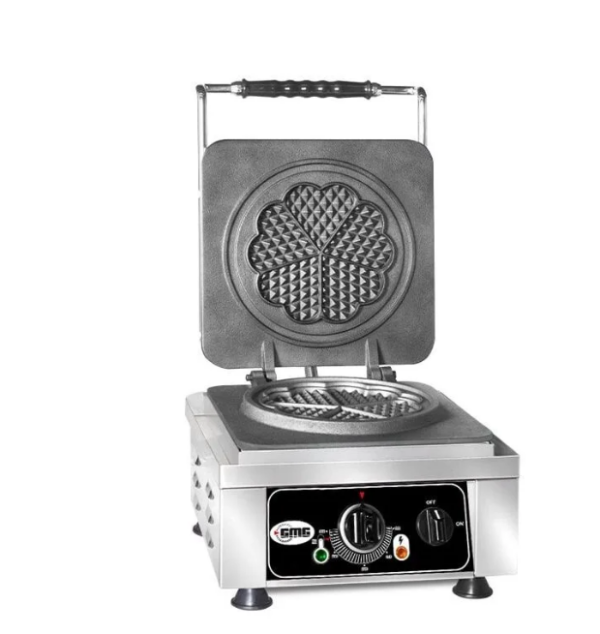 GMG KGW 01 M Çiçek Model Waffle Makinesi, Ø 16,5 x 1,5 cm