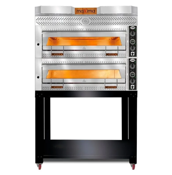 GMG Maxima PEF S-10570 Serisi TEK Katlı Taş Tabanlı Pizza Fırını