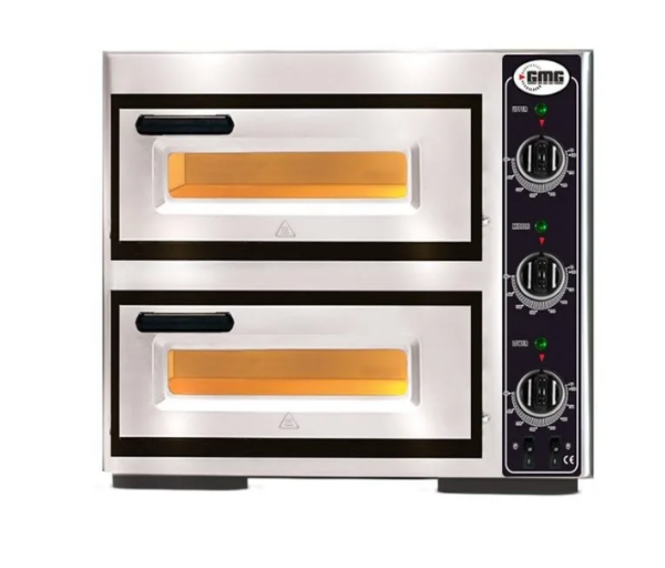 GMG PF 4040 DE 3 Ø 39 cm 1+1 Adet Tepsi Kapasiteli Pizza Fırını