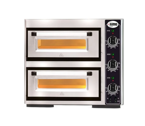 GMG PF 5050 DE3 Ø 25 cm 4+4 Adet Tepsi Kapasiteli Pizza Fırını
