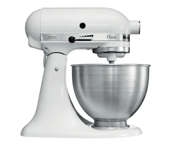 KitchenAid Classic Stand Mikser 4.3 Litre, Beyaz 5K45SSEWH