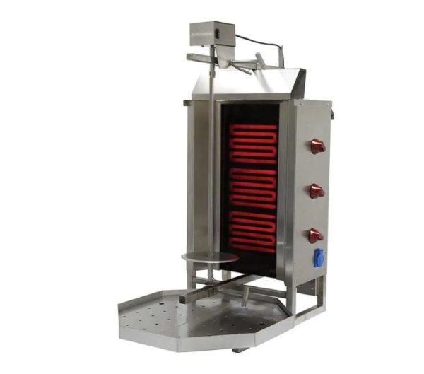 Öztiryakiler 3E Model Döner Ocağı, Elektrikli, Üstten Motorlu, Sekizgen