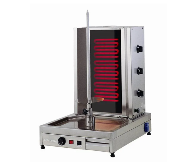 Öztiryakiler 3EU-W Döner Ocağı, Alttan Motorlu, Elektrikli 8859.00EU3.W0