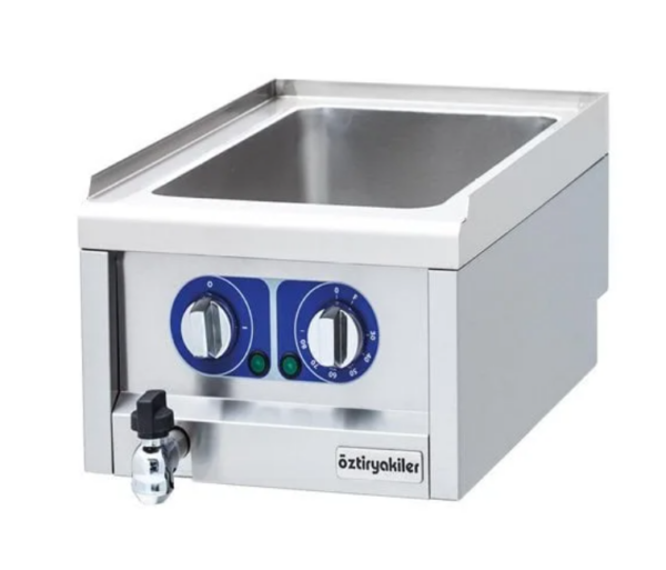 Öztiryakiler 600 Seri Set Üstü Bain Marie(Benmari), Musluklu, Elektrikli, 40x60x26 cm 083.7854.N1.40603.11