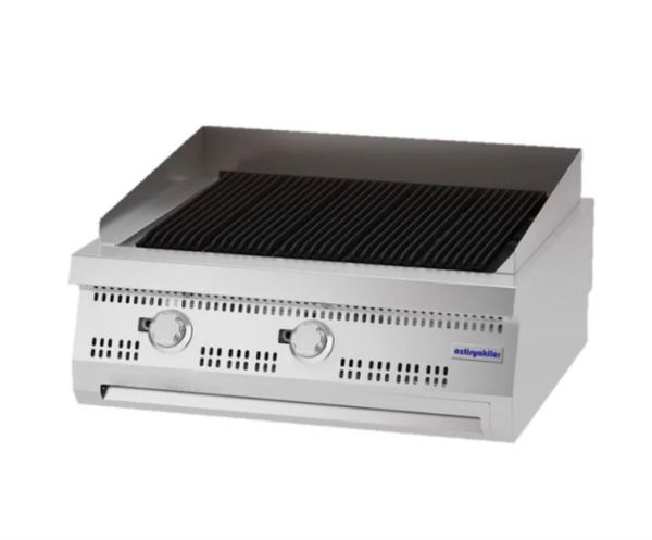 Öztiryakiler 700 Seri ODG 8070 E V2 Döküm Izgara, 80x70x30 cm, Gazlı