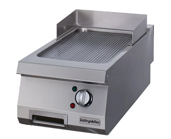 Öztiryakiler 700 Seri, OGE 4070 N Grill Plate,Set Üstü, Oluklu, Elektirikli, 40x70 cm, 6644