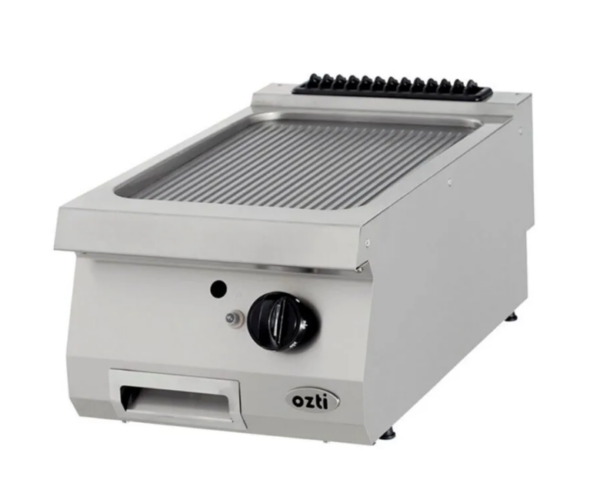 Öztiryakiler 700 Seri, OGG 4070 N Grill Plate,Set Üstü, Oluklu, Gazlı, 40x70 cm, 6644