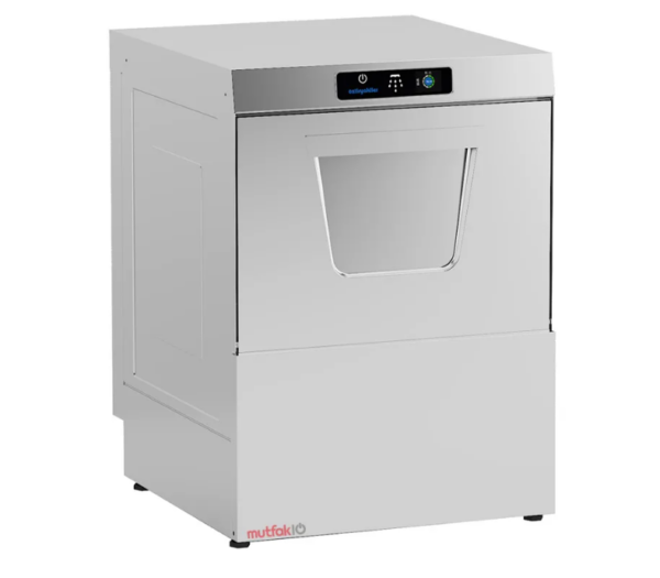 Öztiryakiler OBY 50T PDRT Touch Dijital Bulaşık Makinesi, Tahliye ve Dozaj Pompalı, Set Altı