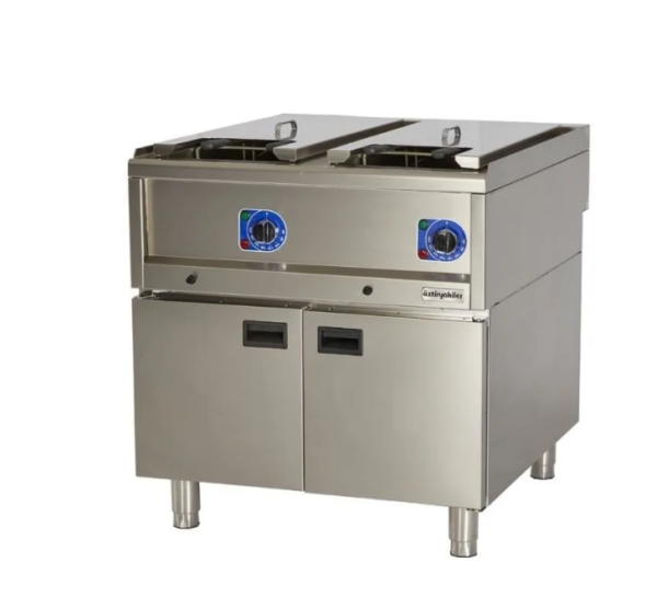 Öztiryakiler Optimum 900 Seri Fritöz Dolaplı Elektrikli 22 Lt+22 Lt 80*90 7856.N2.80908.02