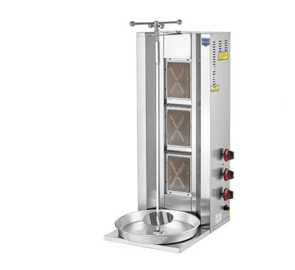Remta D06 Motorsuz Döner Ocağı, 3 Radyanlı, Doğalgazlı