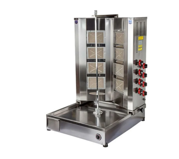Remta D14(A) V Model Alttan Motorlu Döner Ocağı, 8 Radyanlı, Doğalgazlı