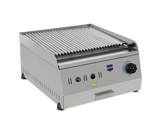 Remta R50CE(L) Lavataşlı Izgara, 50 cm, Doğalgazlı