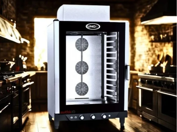 Unox Bakerlux Konveksiyonlu Patiseri Fırın Manuel 10 Tepsili 40x60 Cm Gazlı XB-813 G