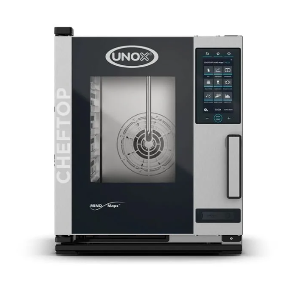 Unox Cheftop Compact Plus Kombi Fırın 5 Tepsili GN 1/1 Elektrikli XECC-0513-EPRM