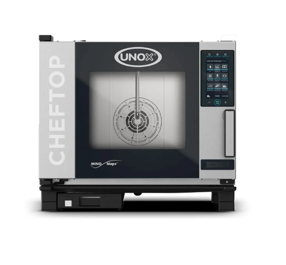 Unox Cheftop Plus Combi Konveksiyonlu Fırın Dijital 5 Tepsili GN 1/1 Elektrikli XEVC-0511-EPRM