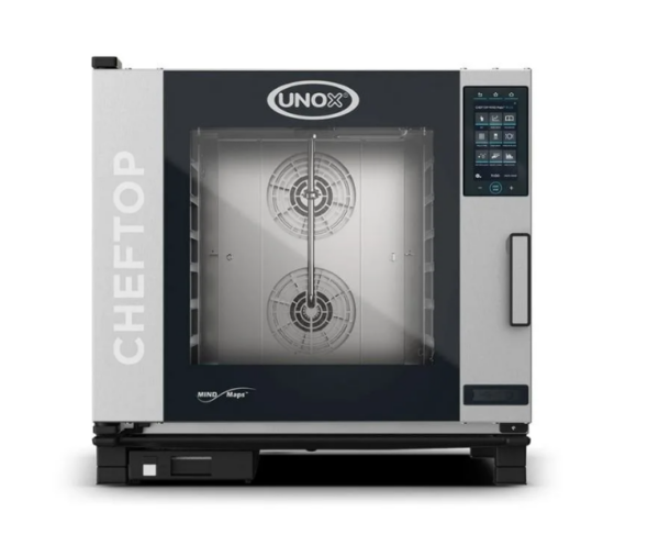 Unox Cheftop Plus Combi Konveksiyonlu Fırın Dijital 6 Tepsili GN 2/1 Gazlı XEVC-0621-GPRM