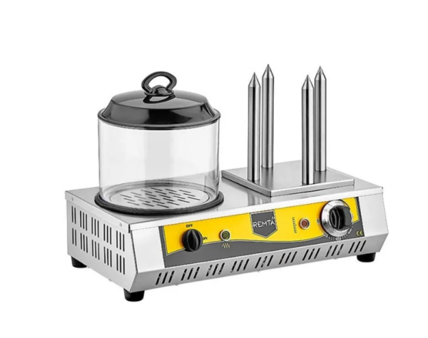 Remta KZ01 Hot Dog Makinesi, 4 Kazıklı, Elektrikli